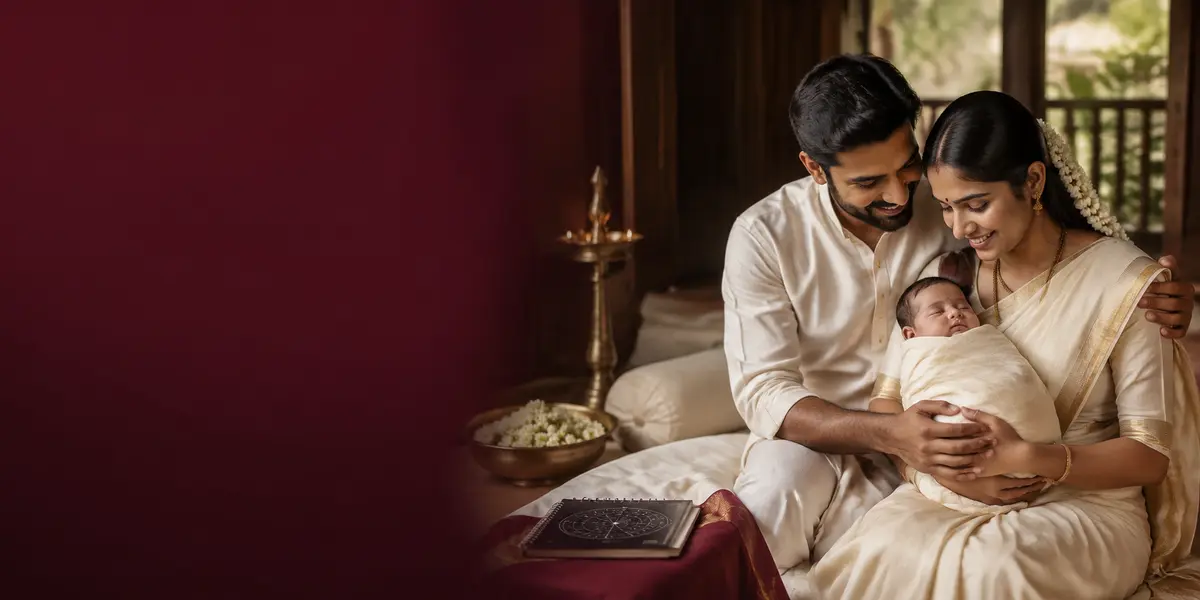 കുഞ്ഞിനൊപ്പം കേരളീയ മാതാപിതാക്കൾ