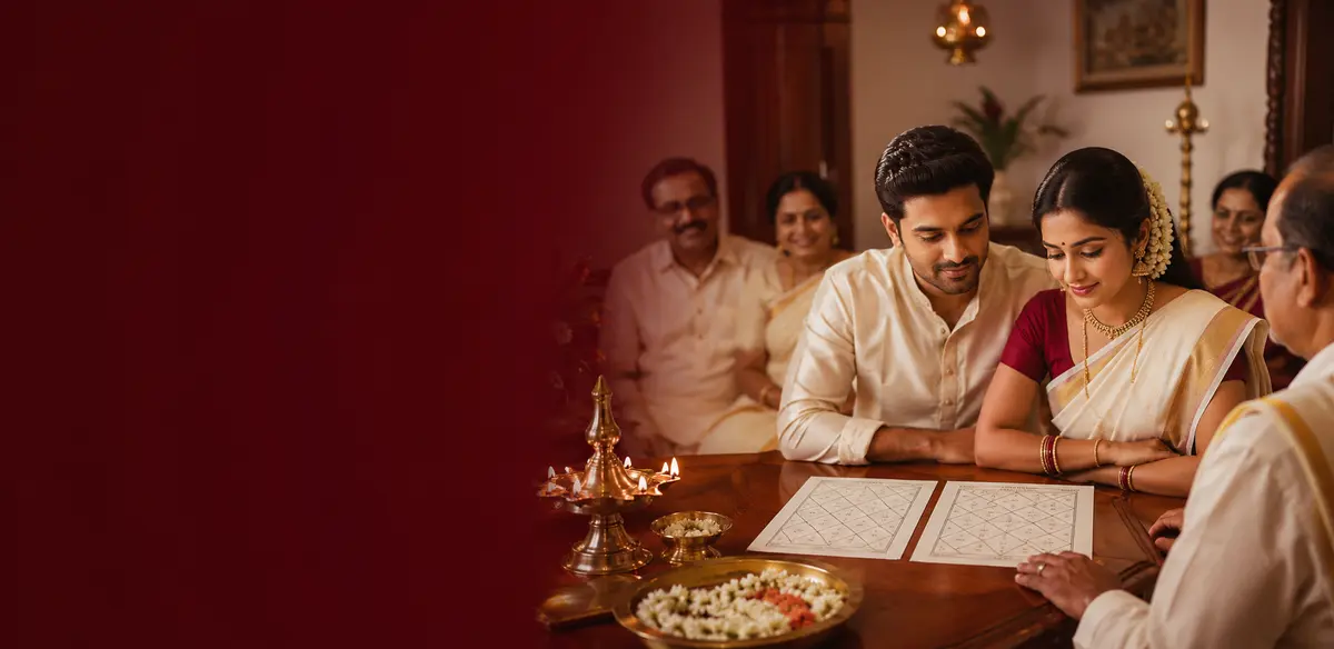 കേരളീയ ദമ്പതികളുടെ ജാതക പൊരുത്തപരിശോധന